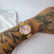 Relógio Rosa