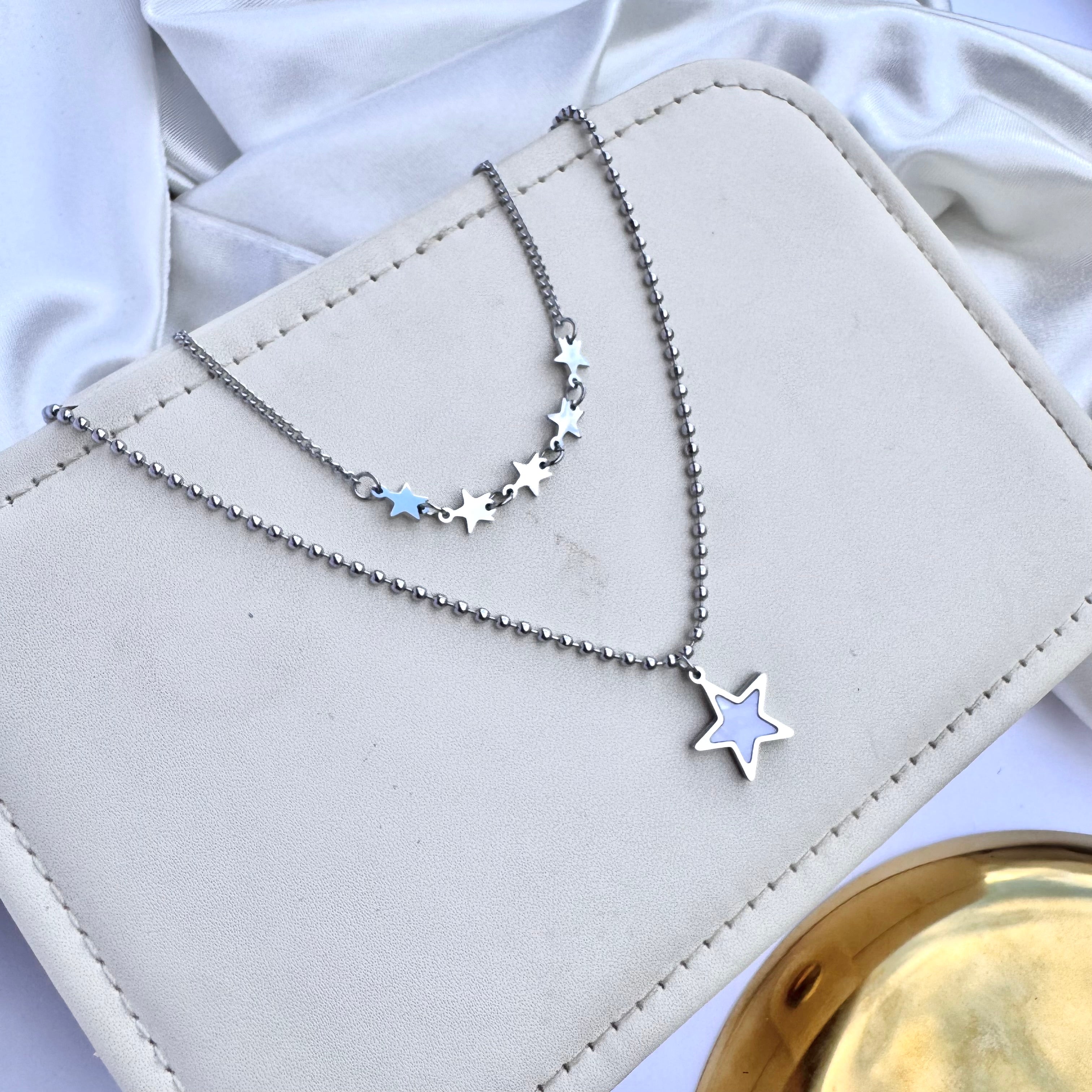 Colar duplo Estrela