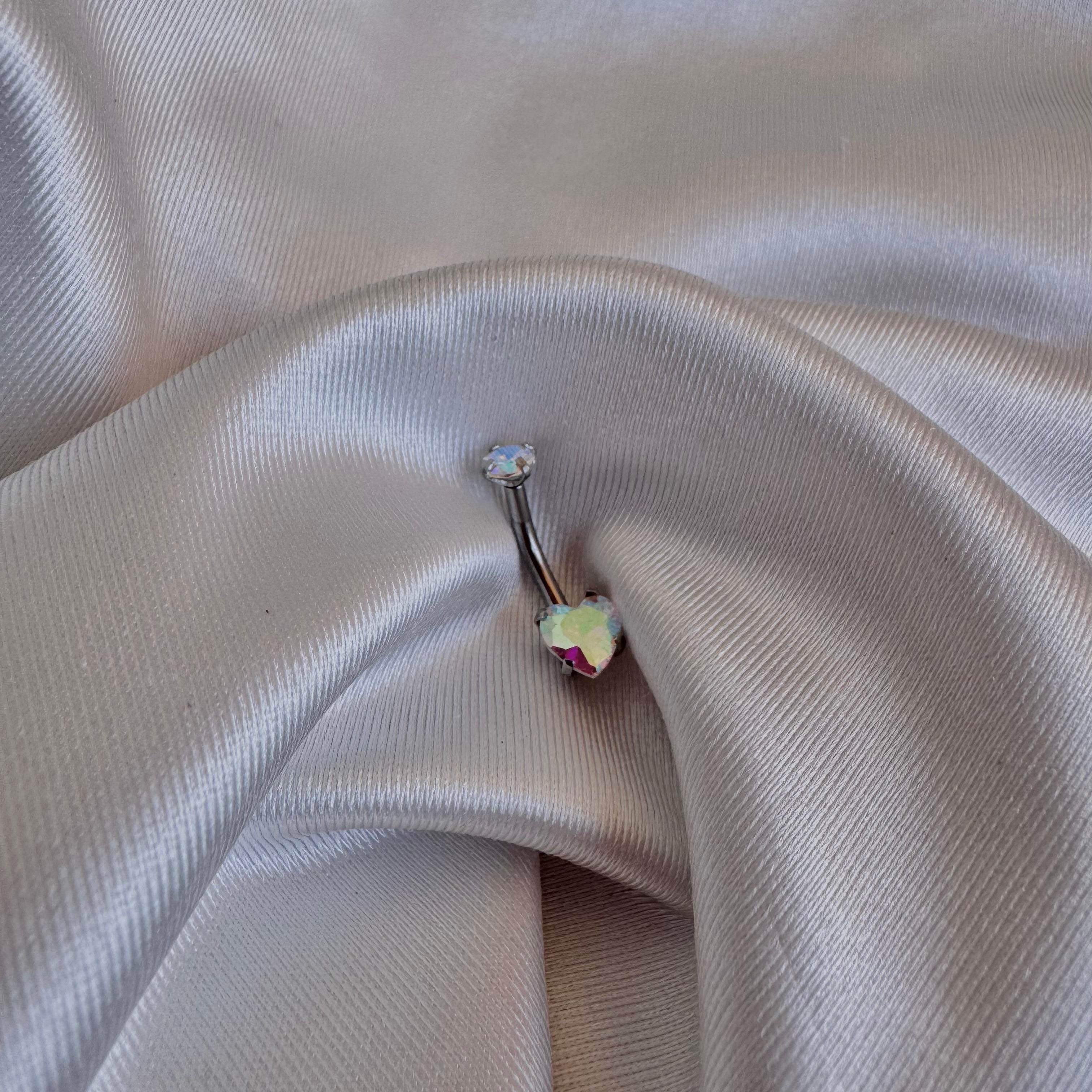 Piercing Umbigo Coração