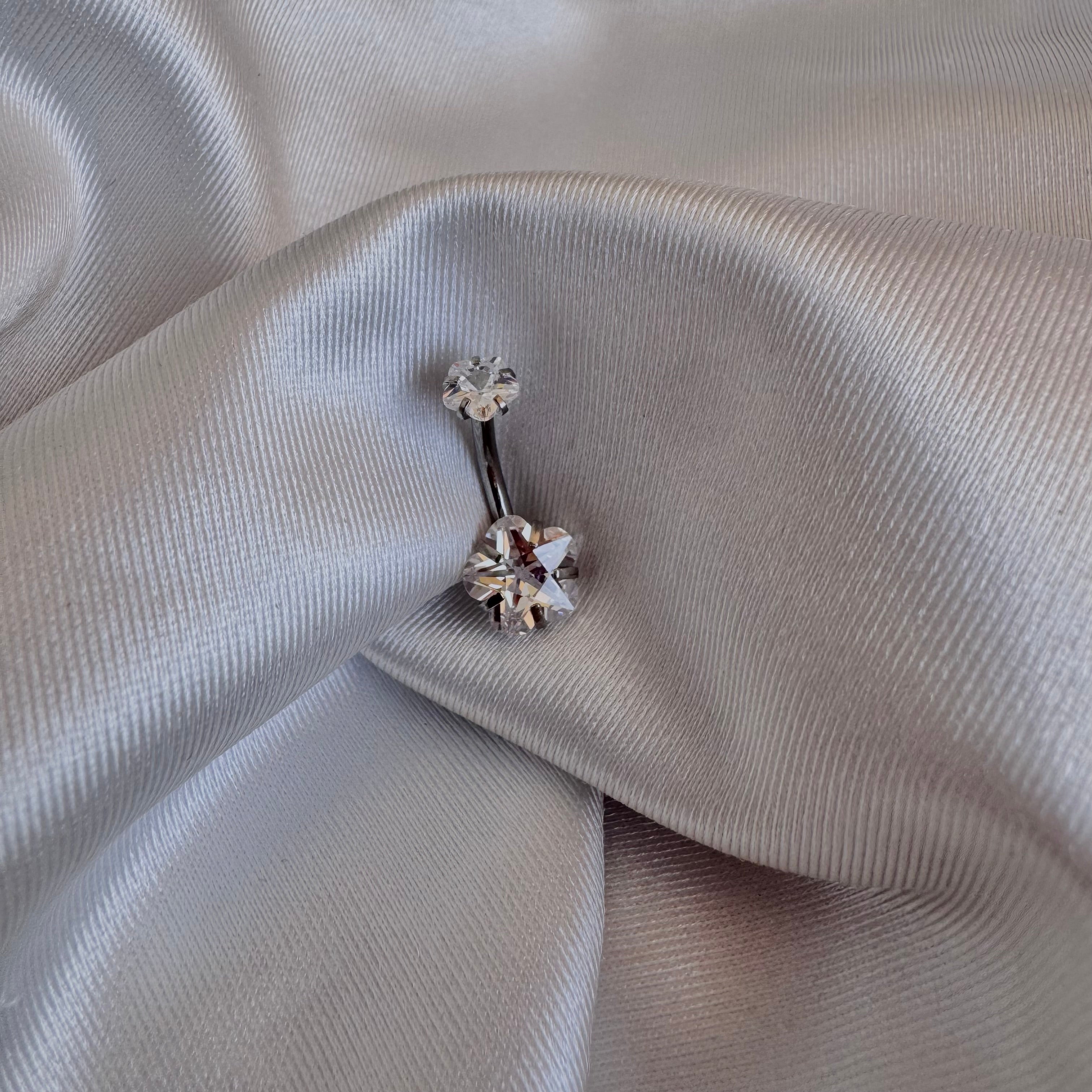 Piercing Umbigo Flor