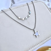 Colar duplo Estrela